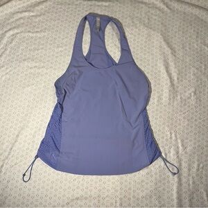 Athleta Purple Racerback Tank Top